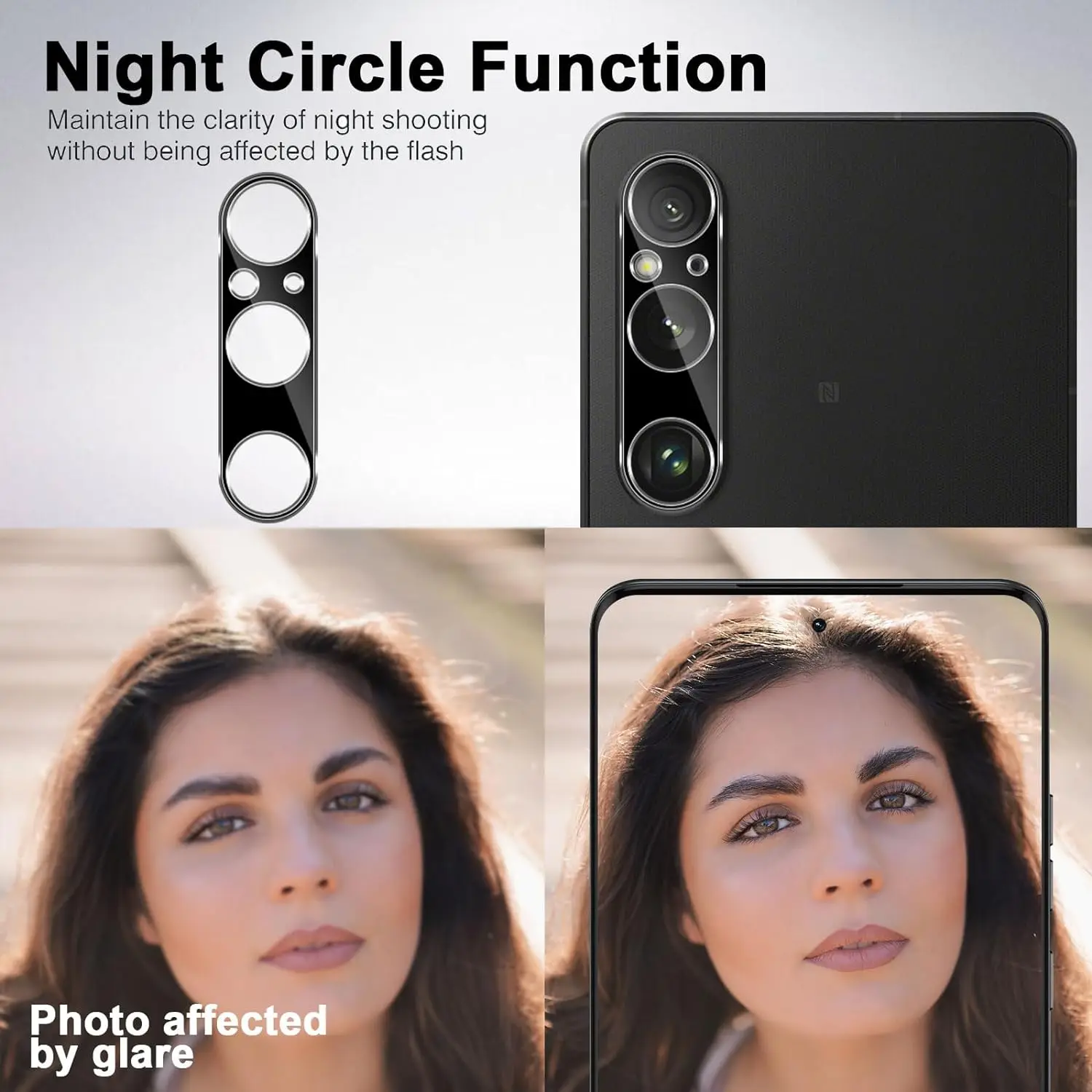 Vidrio Templado 2.5D 9H para Xperia 1 VI, Protector de pantalla, película de lente de cámara para Sony Xperia 1 VI XQ-EC44 2024 - imagen 3