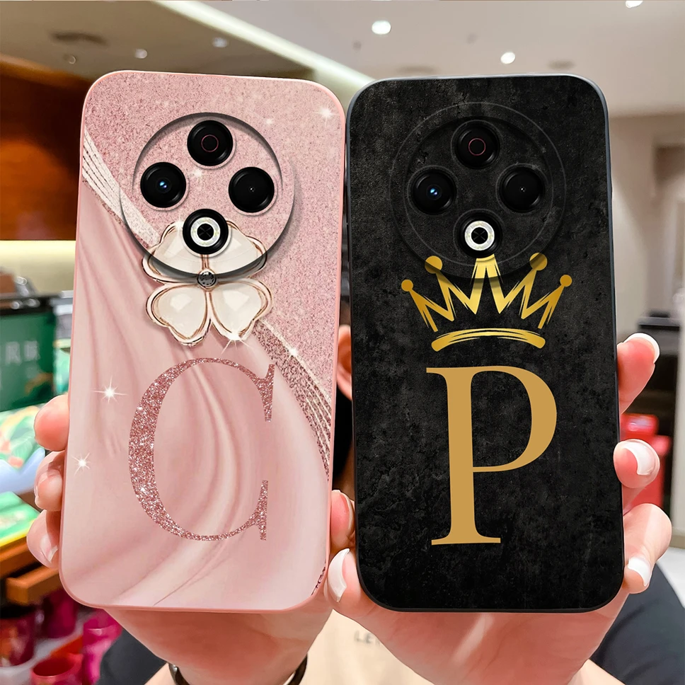 Para Tecno Spark 30 Pro 30C 4G 5G pareja funda de teléfono Luruxy A a Z letras suave silicona anticaída Shell para Tecno Spark30 parachoques - imagen 2