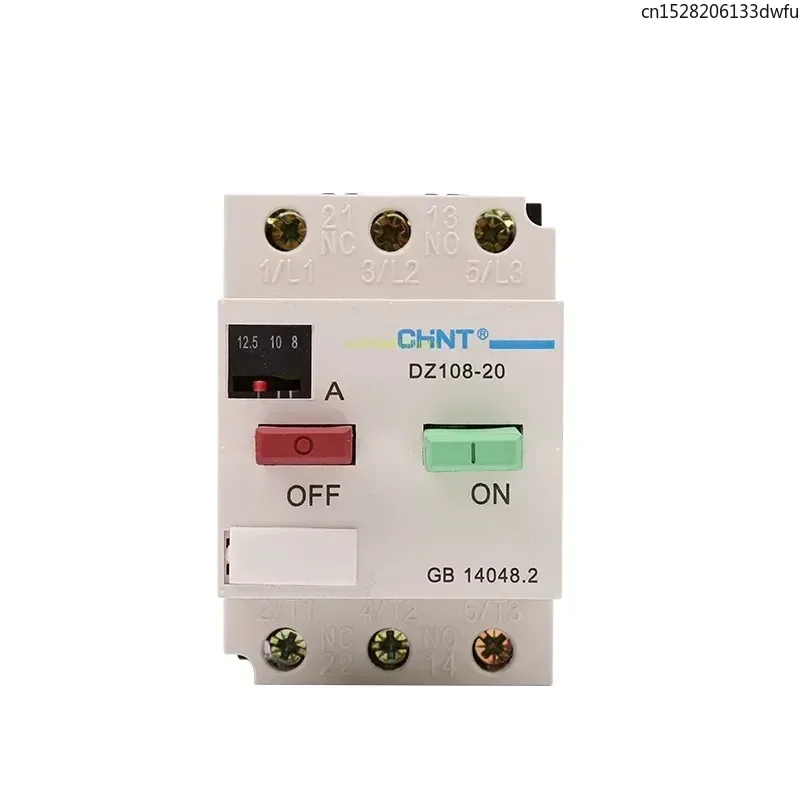 CHNT CHINT DZ108-20/111 Arrancador de motor de CA Protección general de motores Disyuntor de arranque - imagen 4