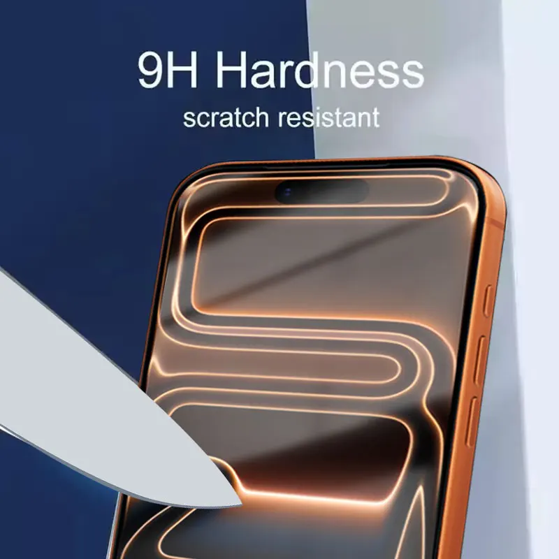 Para iPhone 17 Pro Max 9D vidrio templado para iPhone17 Air 15 14 13 12 11 16 Pro Max Plus cobertura completa Protector de pantalla de vidrio 9H - imagen 2