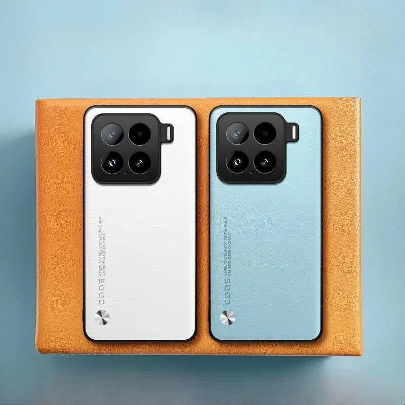 Funda mate de cuero PU liso para Xiaomi 15T 17 14T Pro MAX, funda de parachoques de silicona ultrafina con marco suave a prueba de golpes - imagen 4