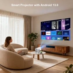 ThundeaL TD80 Pro Proyector Portátil Full HD 1080P 4K WIFI Android