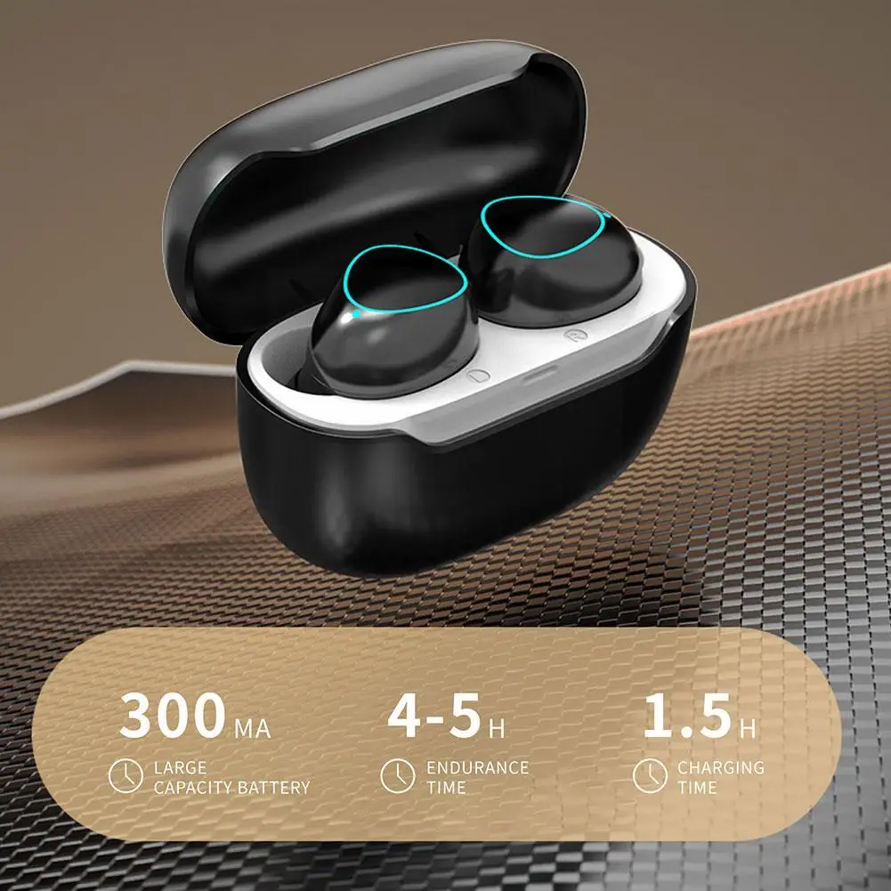 Auriculares inalámbricos T2X1 con Bluetooth 5,3, dispositivo de audio estéreo HiFi con micrófono, LB-88, resistente al agua, envío al por mayor - imagen 2