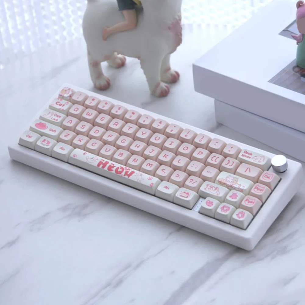 Juego de teclas mecánicas PBT, tapas de teclado, perfil XDA, personalización, 61/64/68/78/84/87/96/98/133/127, 104/108 teclas - imagen 5