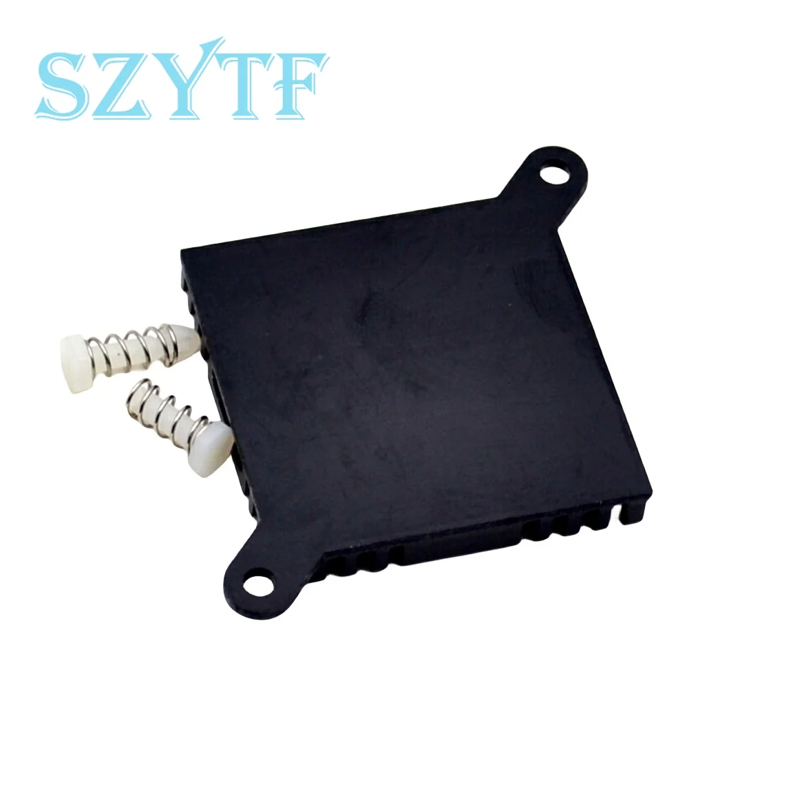 Radiador de aluminio de calor, 1 pieza, 37x37x6MM, diagonal con clavos de plástico - imagen 2