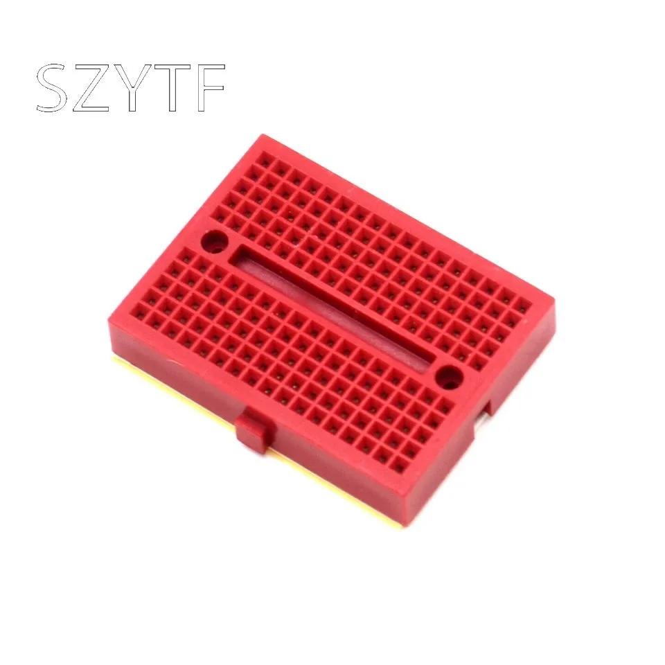 Mini prototipo sin soldadura de piezas, placa de pruebas de prueba, 170 puntos de conexión, 35x47x8,5mm, 1 unidad - imagen 3