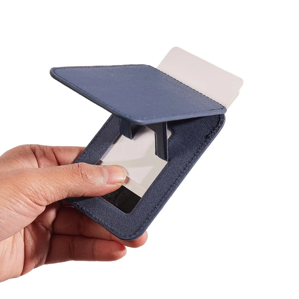 Funda de teléfono con tarjetero magnético trasero, billetera elástica - imagen 5