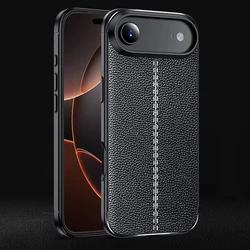 Funda Protectora Antigolpes TPU Cuero para iPhone 17 Air