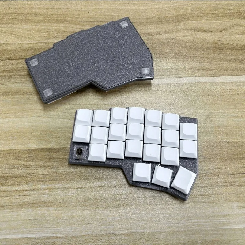 Teclado dividido con cable Corne Choc, teclado dividido ergonómico personalizado de perfil bajo, teclado dividido de modo único para teclado VIAL izquierdo y derecho - imagen 3
