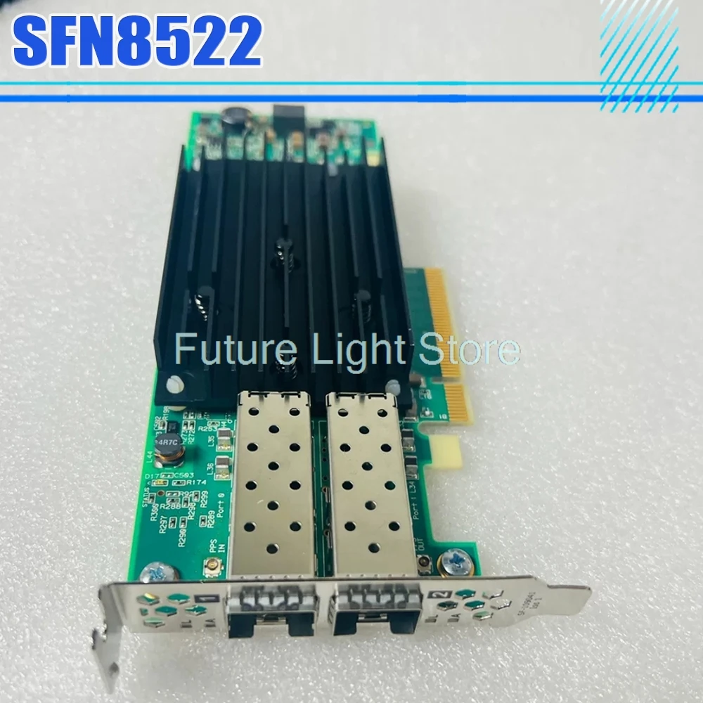 SFN8522 Tarjeta de trabajo de red dual 10G de baja latencia de 10 Gb - imagen 3