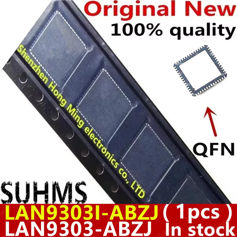 (1 pieza) 100% nuevo LAN9303-ABZJ LAN9303 ABZJ LAN9303I-ABZJ LAN9303I ABZJ QFN-56 - imagen 2