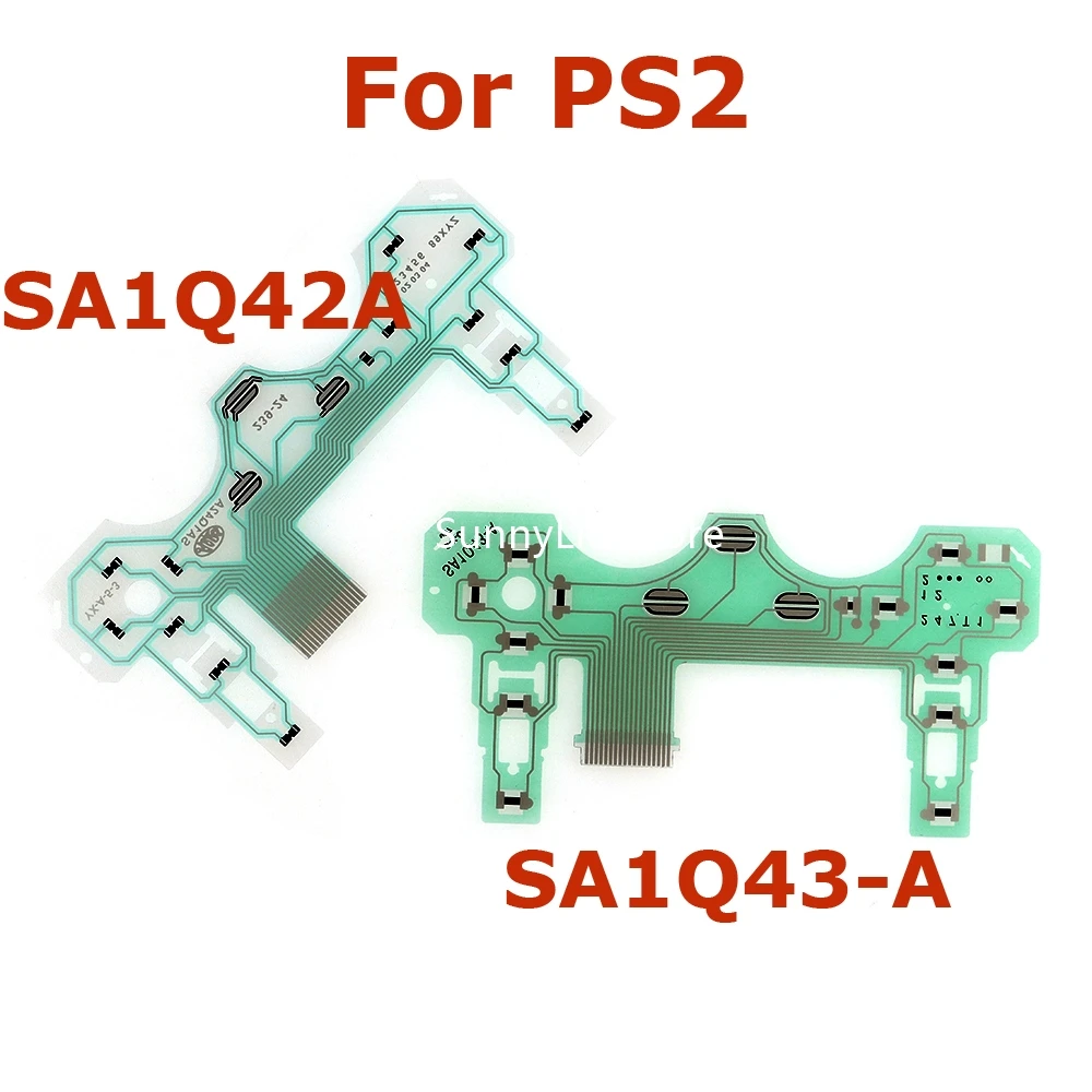 100 Uds SA1Q42A SA1Q43-A para controlador ps2 H para controlador PS2 película conductora Joystick Cable flexible para PS2