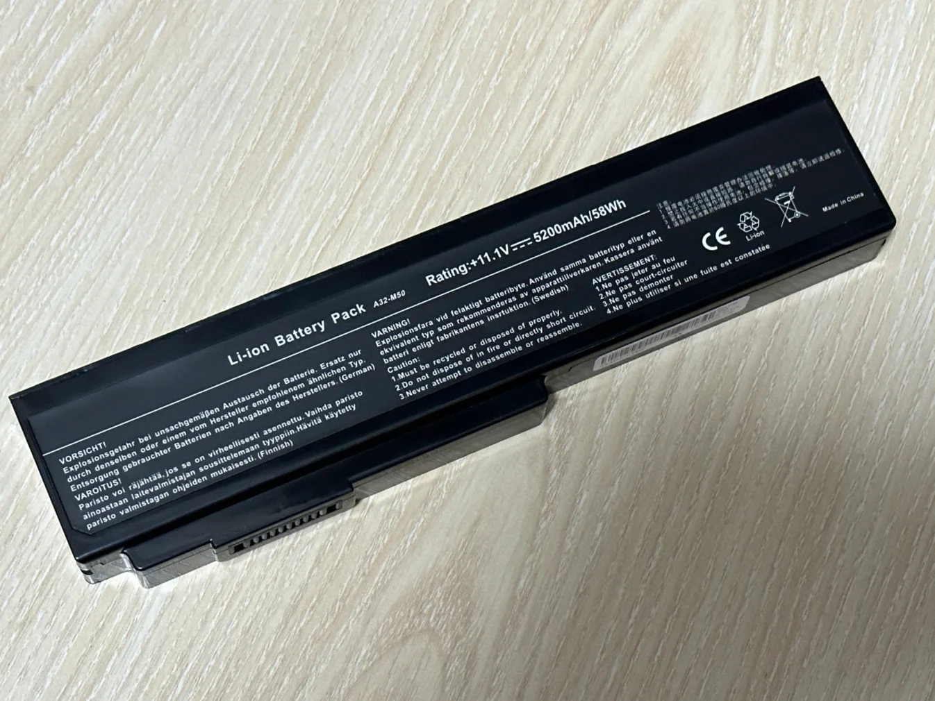 Batería de A32-M50 para Asus N53 N53D N53E N53J N53JC N53JE N53JF N53JG N53JI N53JL N53JN N53JQ N53JR N53JT N53JV A32-M50 A33-M50 - imagen 4