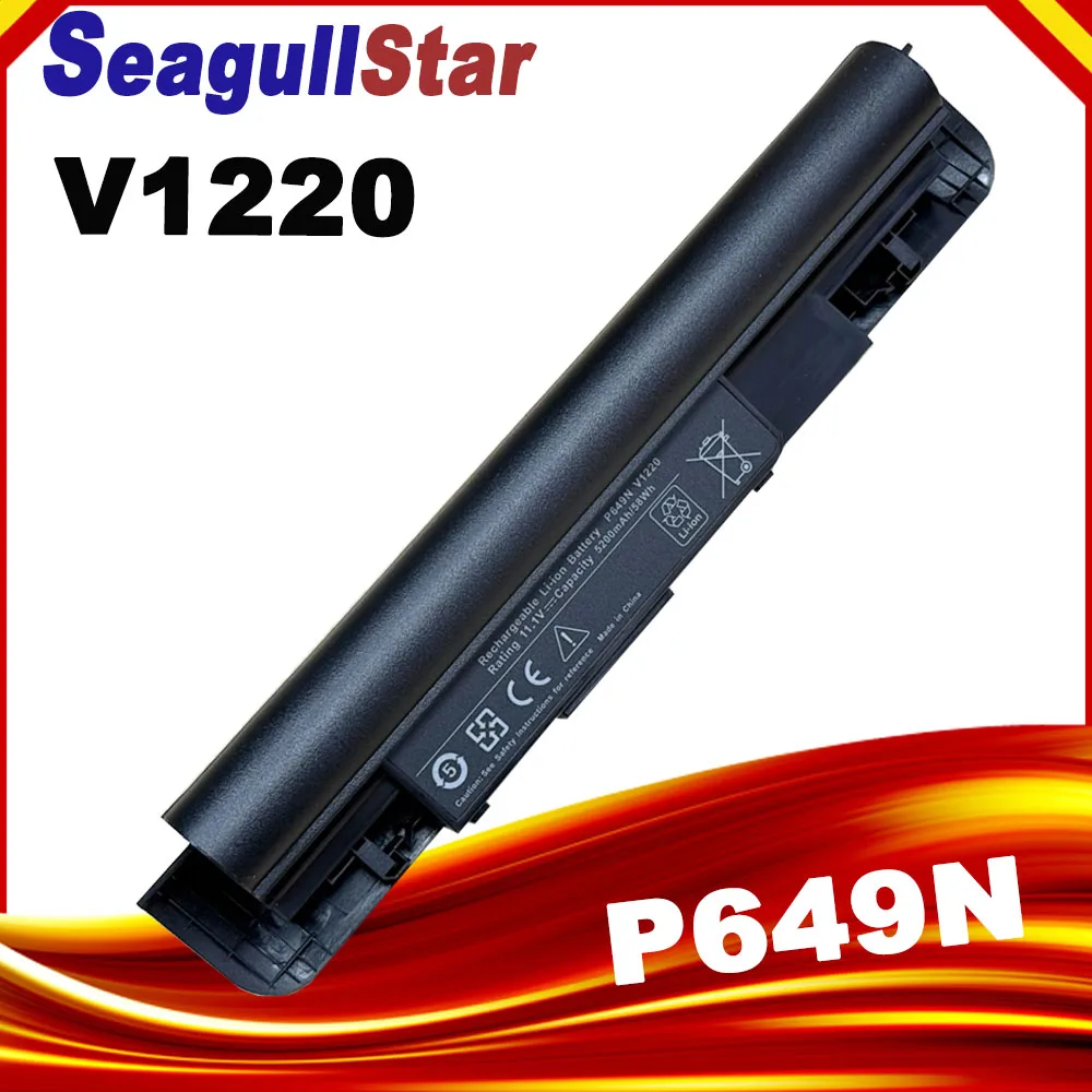 Batería para portátil Dell Vostro 1220 V1220 N887N F116N P649N K031N H048N J037N