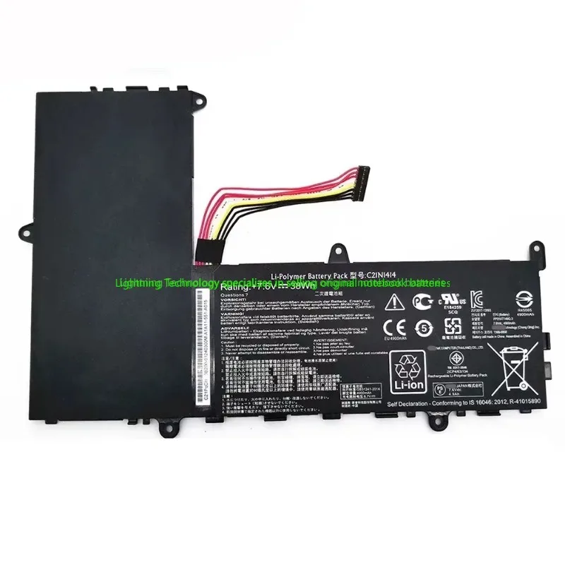 Batería Original para portátil C21N1414 7,6 V 38Wh para Asus EeeBook X205 X205T X205TA-FD019BS F205TA-FD0019BS CKSE321D1 - imagen 4