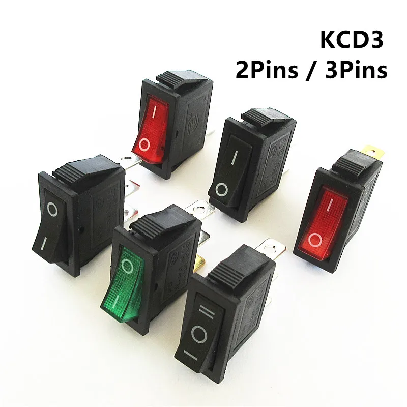Interruptor Basculante KCD3 – 16A 250V CA - imagen 5