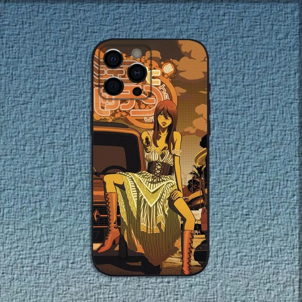 Funda de teléfono Michiko To Hatchin, carcasa negra suave para iPhone 16,15,14,13,12,11,Pro,X,XS,Max,XR,Plus,Mini - imagen 4