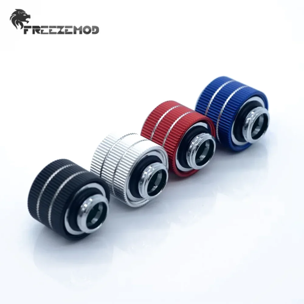 FREEZEMOD adaptador antiapagado de tubo duro, accesorio de compresión manual para tubería G1/4, refrigeración por agua, 12mm, 14mm, 16mm - imagen 4