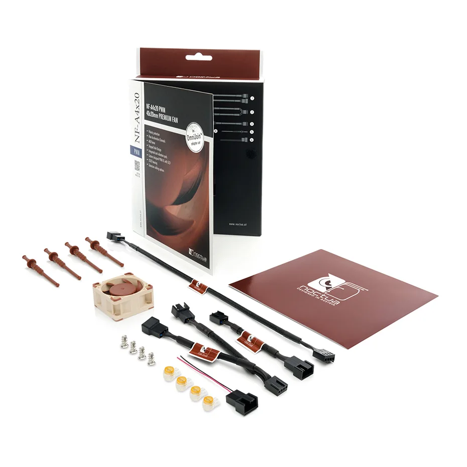 Noctua NF-A4x20 40x40x20mm 4PIN PWM control de temperatura, silencioso, ventilador de refrigeración con rodamiento SSO2 - imagen 5