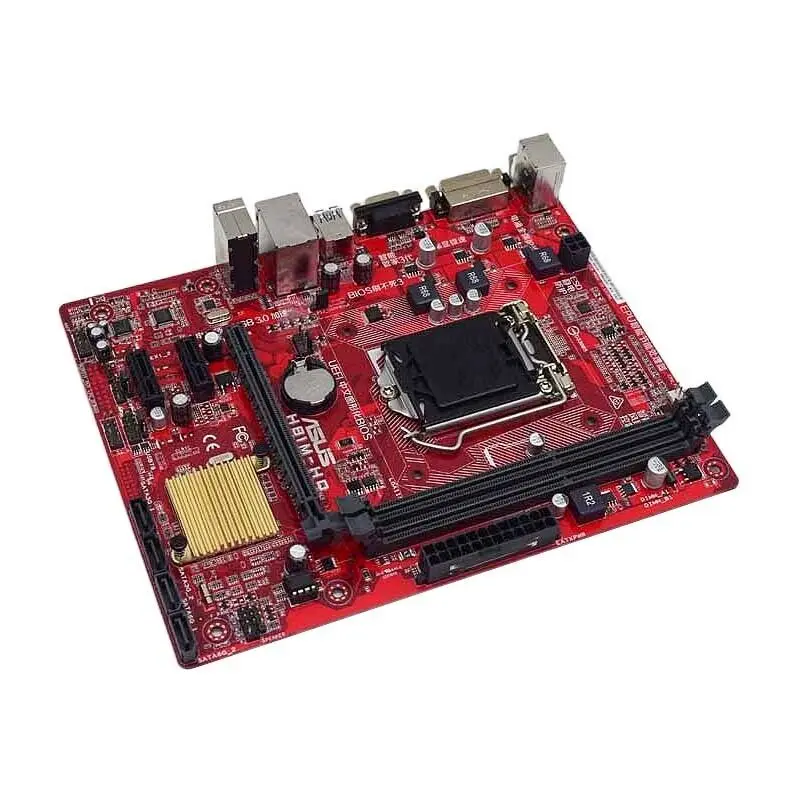 Placa base ASUS H81M-HQ LGA 1150 DDR3 16GB Intel H81 PCI-E 2,0 SATA III USB3.0 Micro ATX para Core i3-4160T i3-4360 - imagen 3