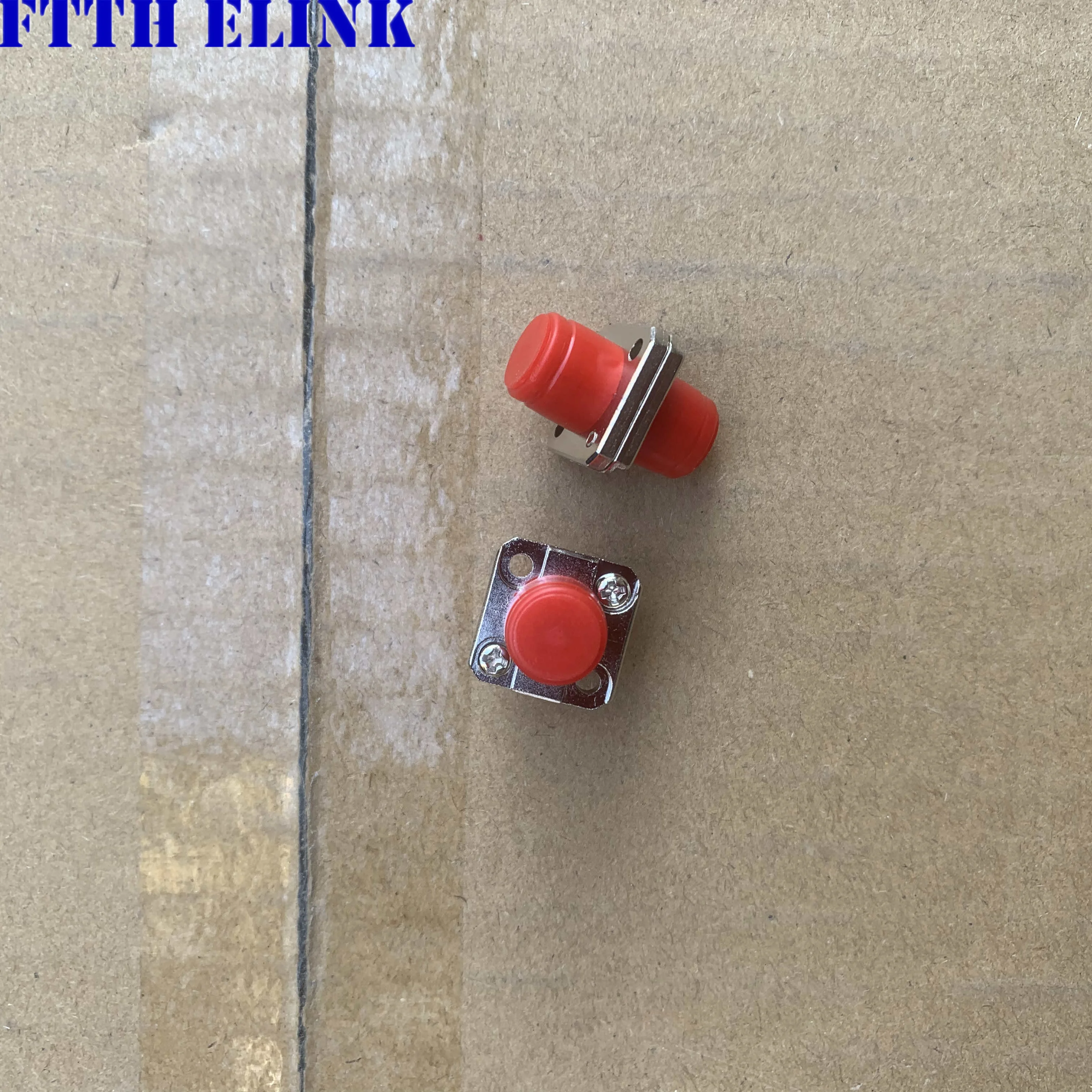 Adaptador de fibra óptica FC tipo dividido 2, acoplador de fibra óptica de Metal soldado, conector SM MM FTTH, suministro de fábrica, ELINK, 10 Uds. - imagen 4