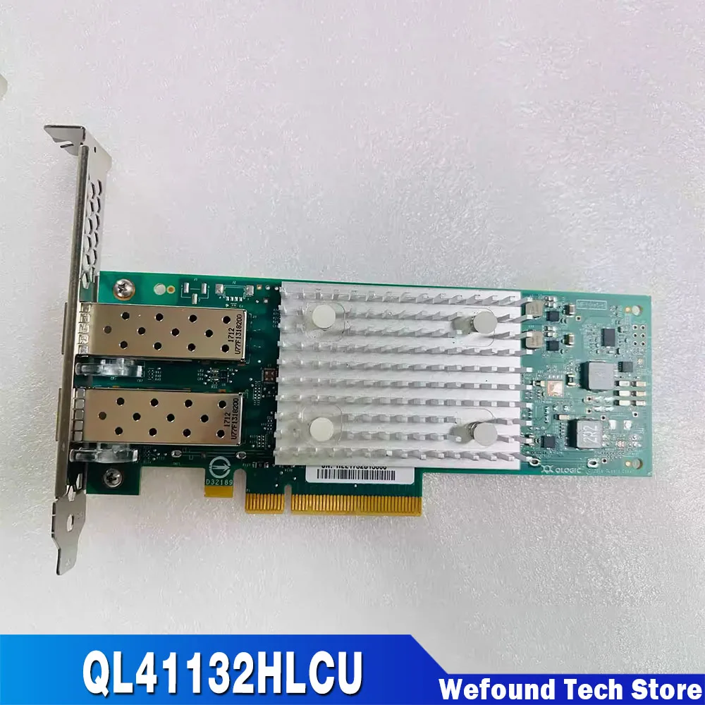 Tarjeta de red QL41132HLCU Pcie X8 de 10 Gigabit con puertos eléctricos duales - imagen 3