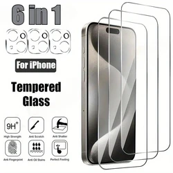 Vidrio Templado iPhone 15 Pro Max + Protector Lente