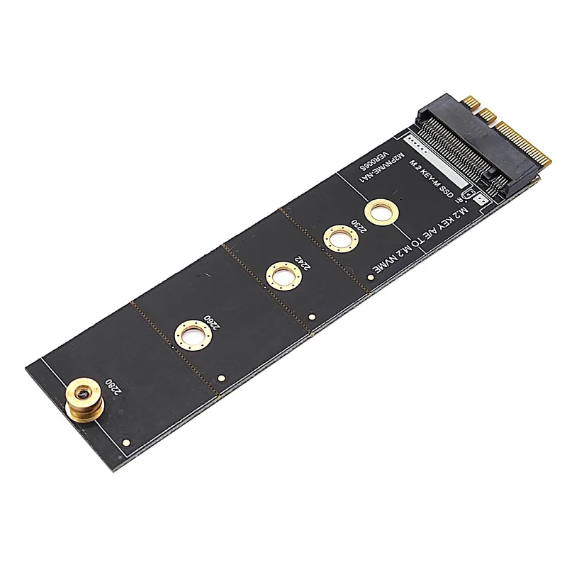 Ranura de llave inalámbrica M.2 A/E a llave M.2 M, adaptador compatible con Wifi y Bluetooth para puerto NVMe PCI Express SSD - imagen 3