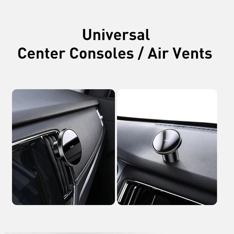 Baseus soporte magnético para teléfono de coche salida de aire Universal para iPhone 13 14 15 Pro Smartphone soporte para teléfono de coche soporte de montaje con Clip - imagen 3