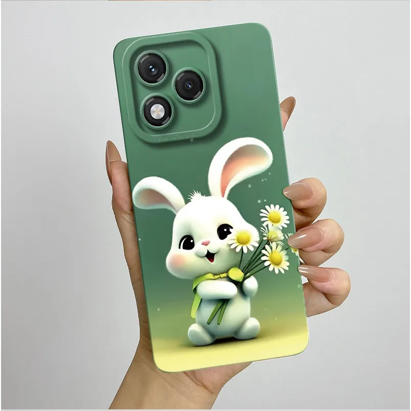 Bonita funda de flores de mariposa para Honor 400 Lite carcasa ABR-NX1 para Honor 400 Honor400 Lite 5G fundas traseras de silicona parachoques - imagen 4