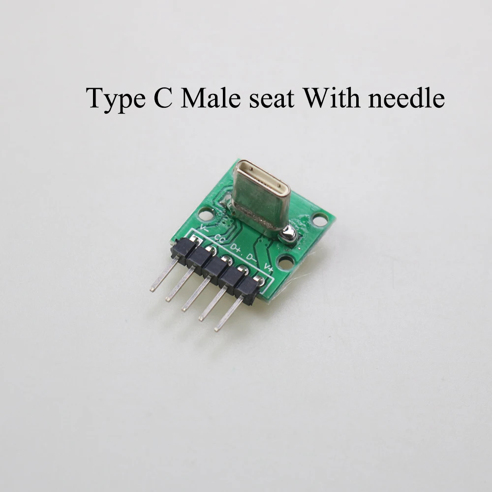 Cable de carga de datos con conector macho tipo C, placa de prueba con cabezal de Pin de 90 grados, Micro Mini USB 3,0 2,0, 1 unidad - imagen 4