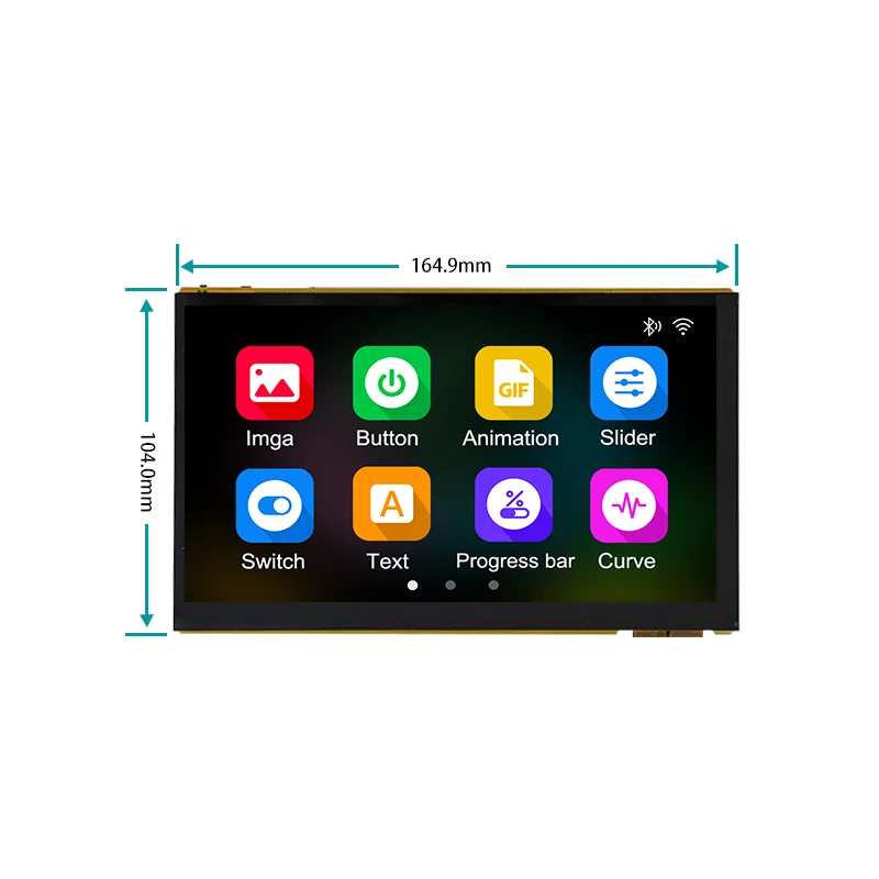 ESP32P4 32M PSRAM 16M FLASH MCU 1024*600 DSI MIPI pantalla táctil capacitiva ESP32-C6 integrado para Arduino ESP IDE - imagen 2