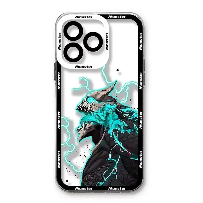 Kaiju No. 8 funda de Anime para Xiaomi POCO C65 X6 X7 X5 Pro X3 NFC X4 GT F3 F5 F6 M5S M6 Pro 4G 14T 13T 12T 11T 14 13 11 Lite 5G NE - imagen 3