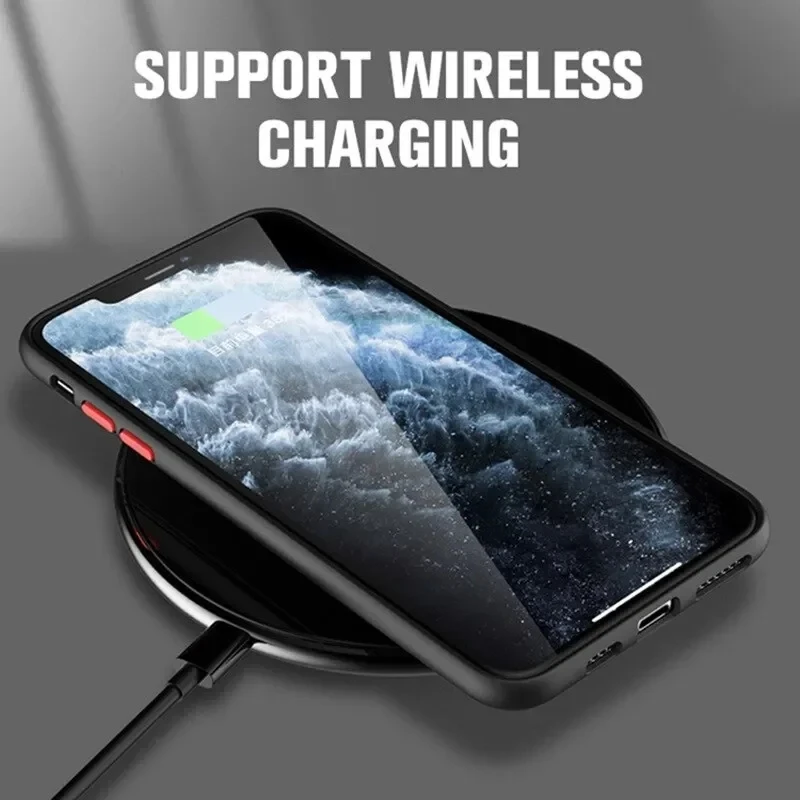 Funda iPhone MagSafe Carga Inalámbrica Antigolpes Armadura Mate - imagen 4