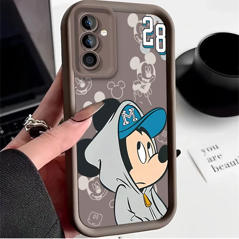 Funda Disney Mickey Minnie para Samsung Galaxy S24 S23 S22 S21 Ultra Plus S20 FE A54 A53 A52 A52S A51 A50 A50S A34 A33 A32 - imagen 3