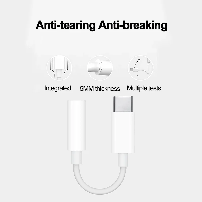 Para iOS a 3,5 MM Aux Jack adaptador de Audio para iPhone 16 15 14 13 12 X Pro Max iPad USB tipo C adaptador de auriculares para Samsung Galaxy - imagen 3