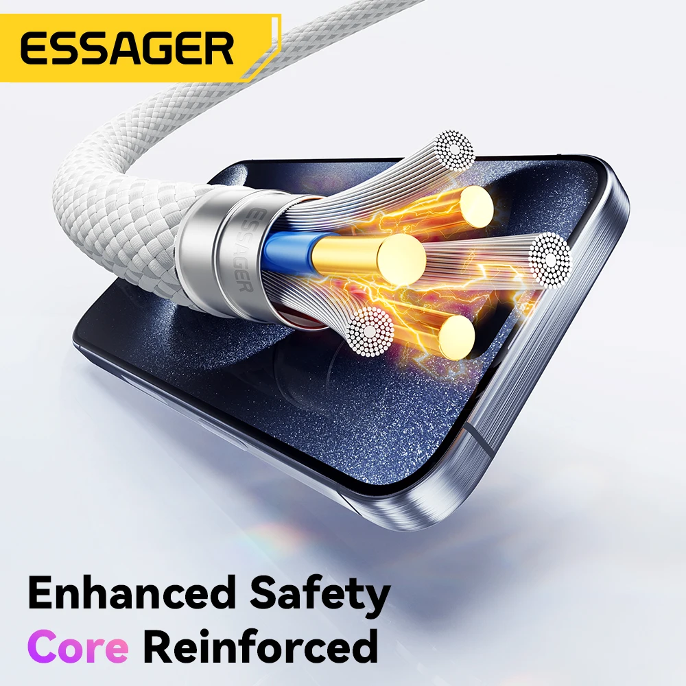 Cable USB-C 60W de Carga Rápida para iPhone, iPad, MacBook y Xiaomi - imagen 3