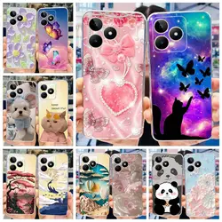 Realme C51 / C53 – Funda Silicona Suave Pintada Nueva Moda Antigolpes