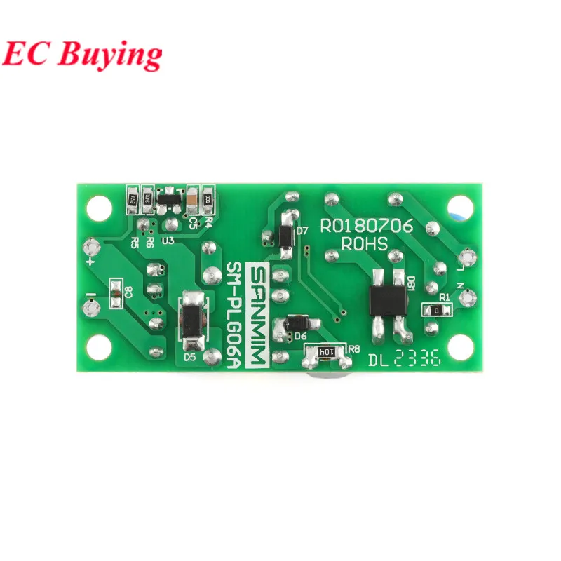PLG06A Módulo de fuente de alimentación con interruptor de conmutación aislado AC-DC de precisión 220V a 3,3 V/1,2A 5V/1A 9V/0,6A 12V/0,5A 15V/0,4A 24V/0,25A - imagen 5