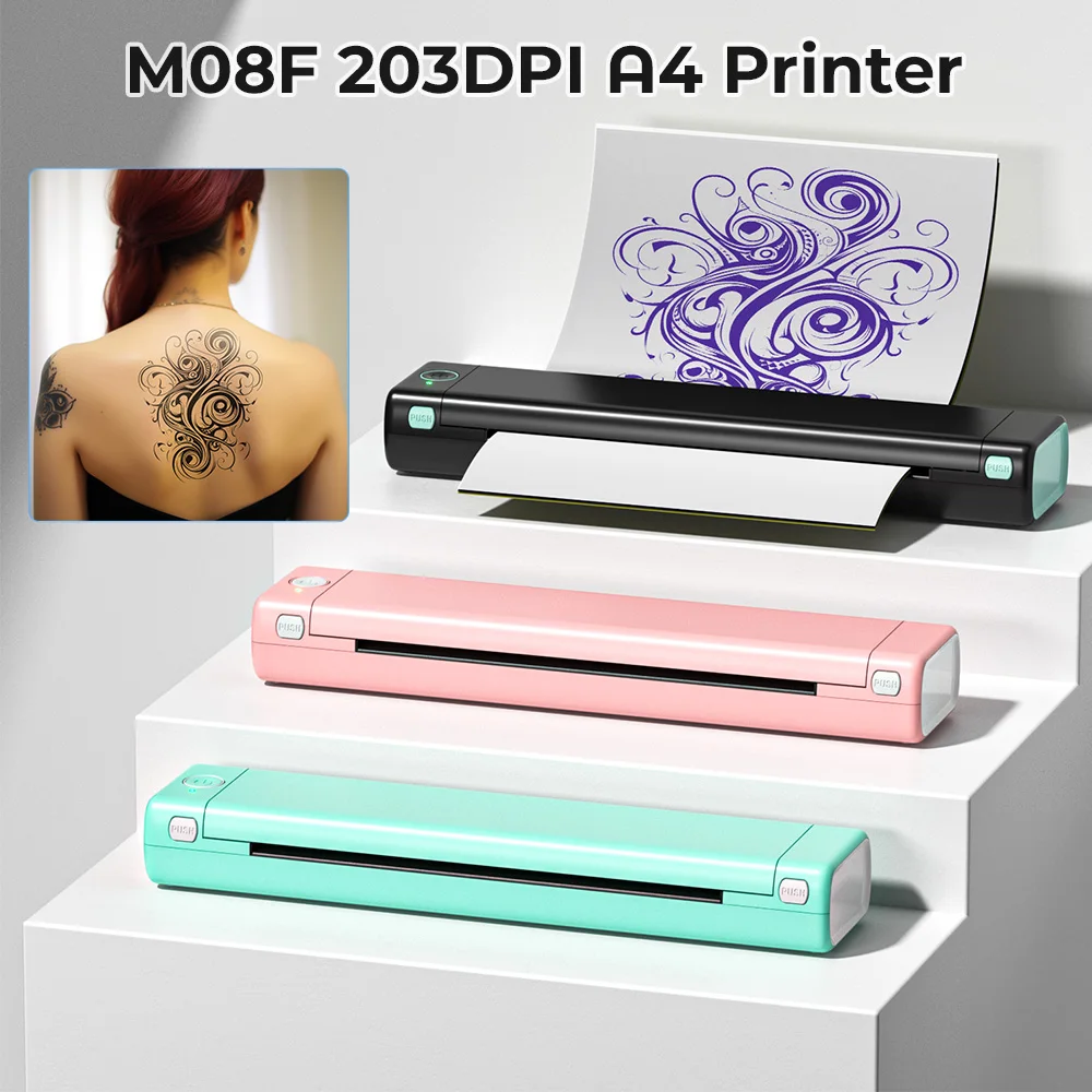 Phomemo M08F – Impresora Térmica Portátil A4 Inalámbrica Oficina