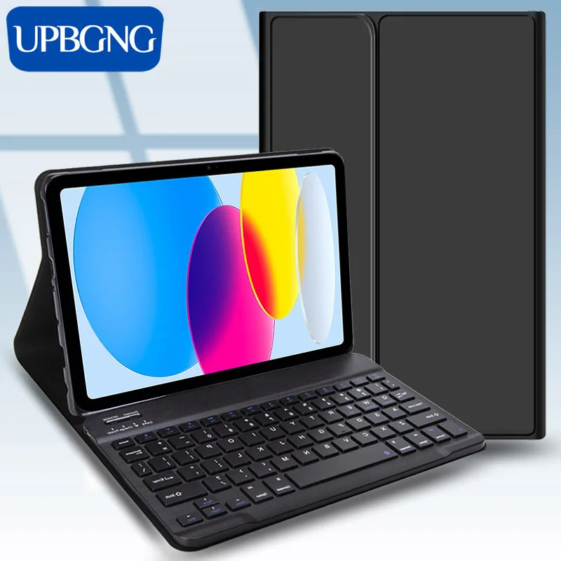 Funda con teclado Bluetooth para iPad 11th A16 2025 Air 11 pulgadas A3354 funda con teclado para iPad 10 2022 10th 10,9 accesorios de cubierta