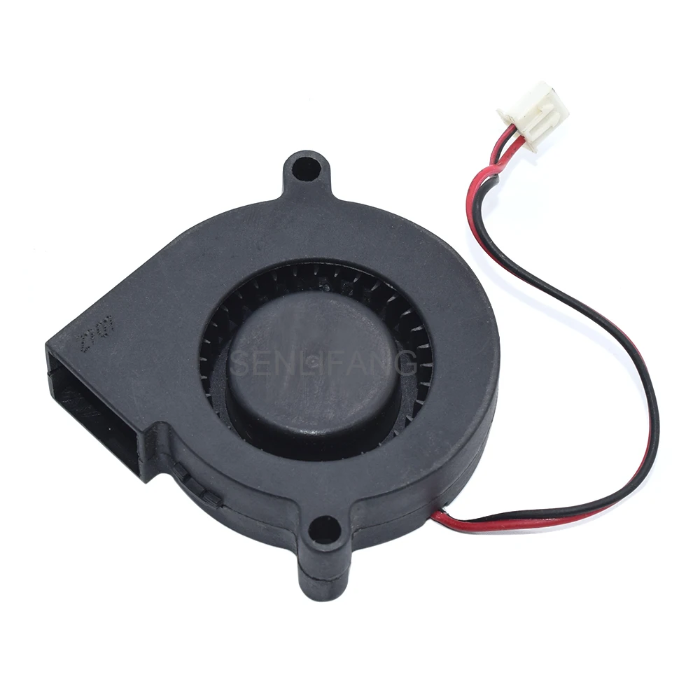 Ventilador de refrigeración Industrial para humidificador SANLY SF5015SL, 5cm, 5015, 50x50x15mm, 2 pines, 2 cables, 12V, 0.06A, 0,72 W - imagen 2