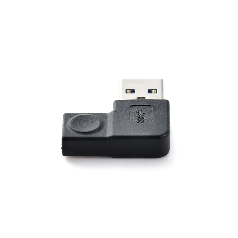 USB 30 90 grados macho a USB C hembra convertidor sincronización de datos de alta velocidad para PC Android - imagen 4