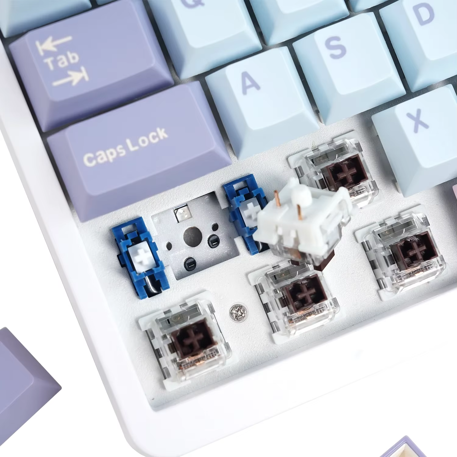 MATHEW TECH KC98 Pro Teclado mecánico intercambiable en caliente RGB Bluetooth tres modos 2,4G/con cable 96 por ciento con perilla y pantalla - imagen 3