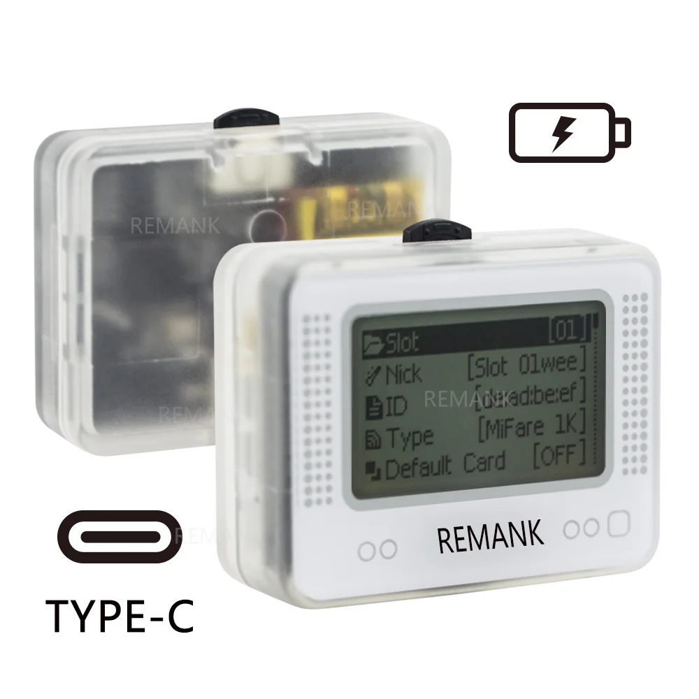 REMANK para Allmiiboo NFC, simulador inteligente recargable, emulador, Bluetooth, escritor Universal para interruptor/SW2/Wiiu/3DS, accesorio - imagen 4