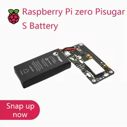 Batería Pisugar S Recargable para Raspberry Pi Zero – Fuente de Alimentación Portátil