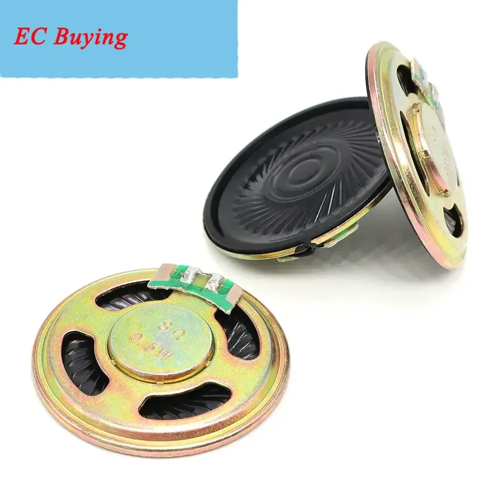 2 unids/lote 40MM 0,5 W 8R nuevo altavoz ultrafino 8 Ohms 0,5 vatios diámetro del altavoz 4CM espesor 5MM - imagen 5