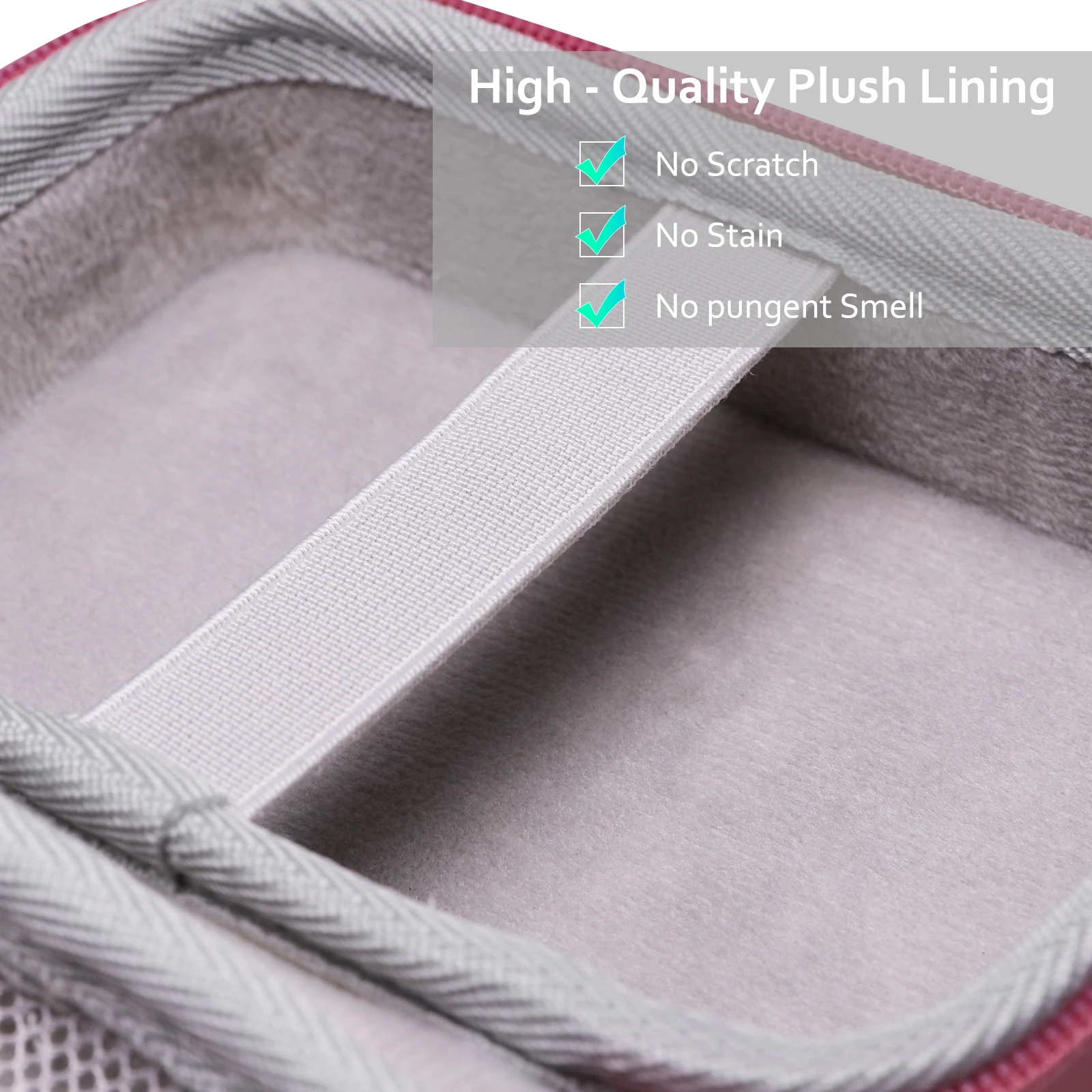 XANAD-funda rígida EVA para impresora Phomemo D30, Fujifilm Instax Mini Link, Canon Zoemini, bolsa de almacenamiento protectora, solo funda - imagen 4