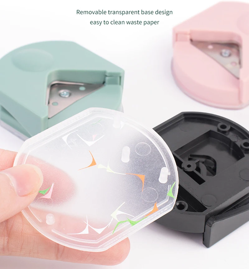 Mini cortador de relleno portátil R4, corte fácil de ángulos rectos en esquinas redondas para papel/FILM/tarjeta/foto, cortador de papel que ahorra trabajo