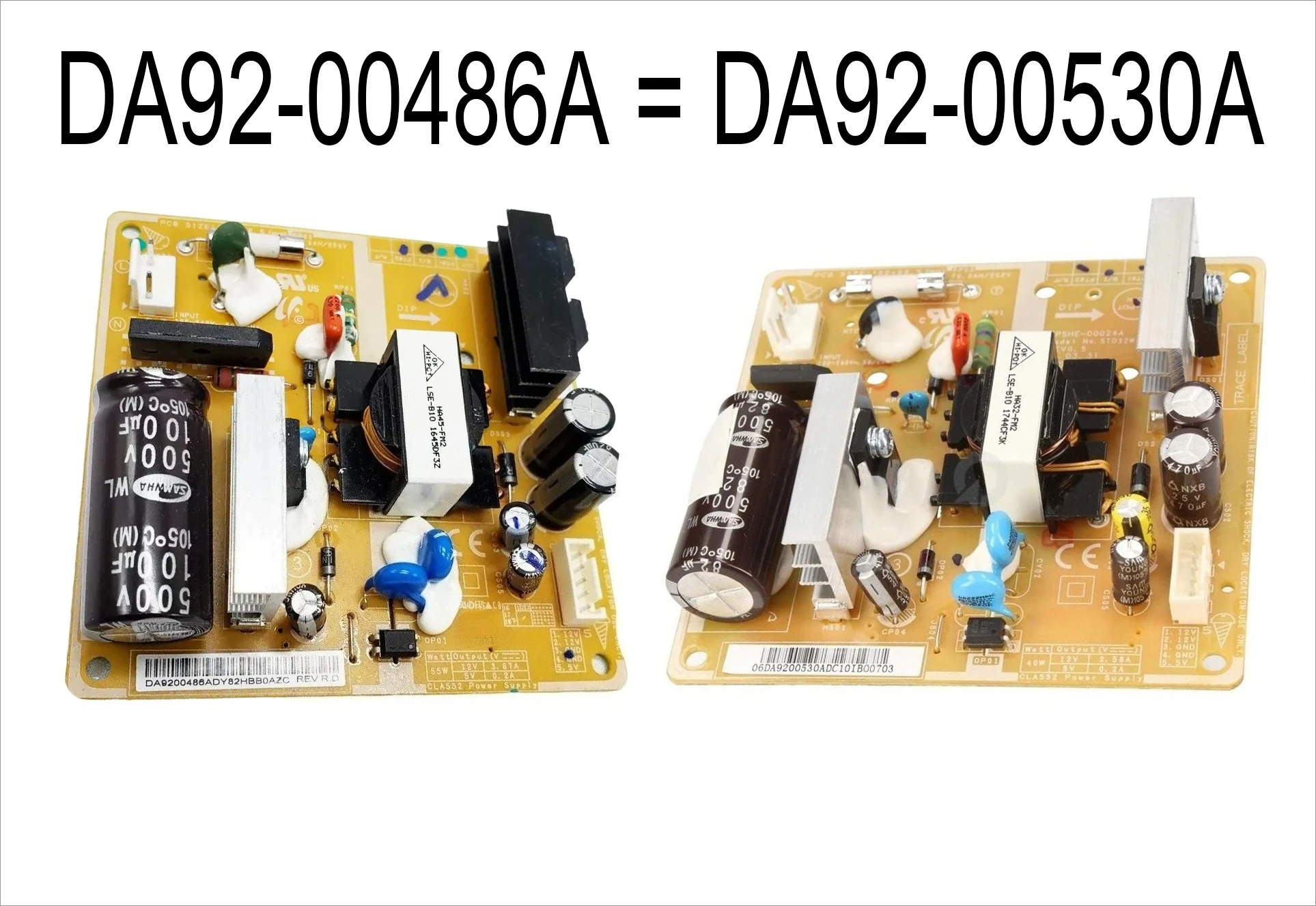 Placa de Control de potencia del refrigerador, = DA92-00486A DA92-00530A, para RF23M8070DT, RF23M8070SG, RF23M8070SR, RF25HMEDBSL, RF25HMEDBBC/AA